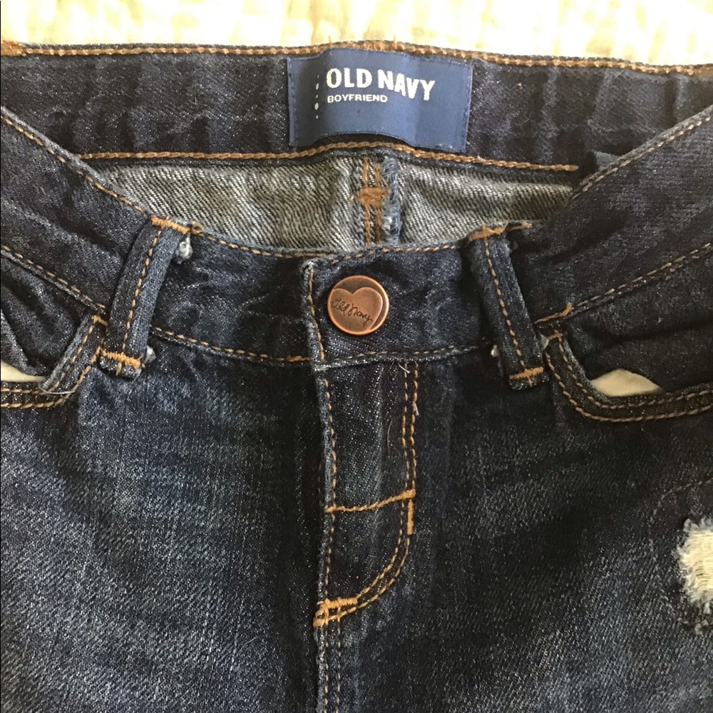 Old navy boyfriend cut kids jeans size 4T